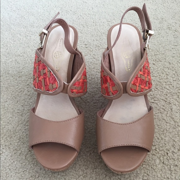 Elliott Lucca Shoes - Nordstrom Elliott Lucca Coral Pink Wedge Heel